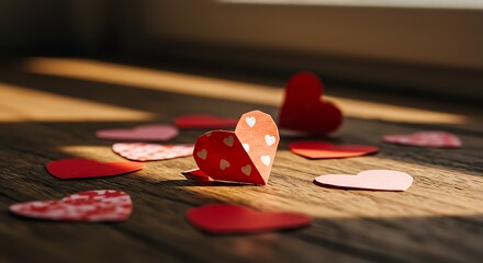 Sunlit Heartscape AI Generated