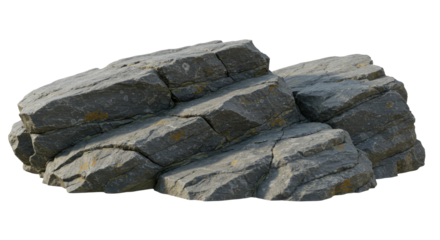 Isolated rock stone boulder nature geology gray