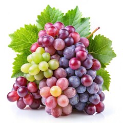 Fototapeta premium bunch of red grapes