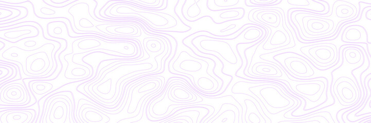 The stylized height of the topographic contour in lines and contours. 