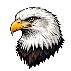 Obraz premium american bald eagle vector