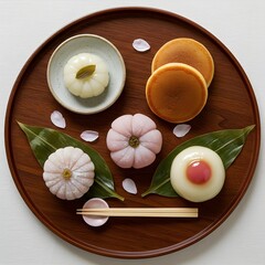 Japanese Seasonal Sweets - Wagashi Assortment