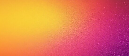 Gradient Yellow to Purple Texture, Abstract Color Blend with Subtle Glitter Grain