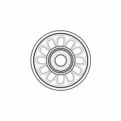mandala design vector
