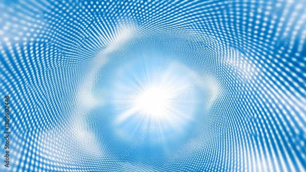 Poster mesmerizing abstract digital blue background with light patterns generative ai