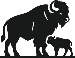 Buffalo silhouette