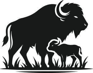 Buffalo silhouette