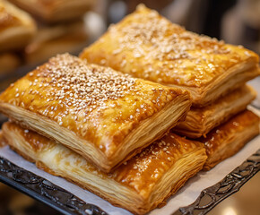 Rustico - traditional pastry from Lecce, Italy