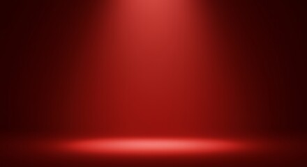 Crimson Spotlight AI Generated