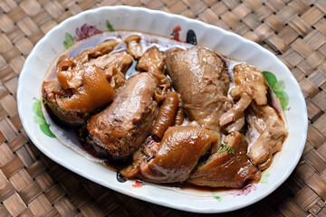 soy braised pork knuckle