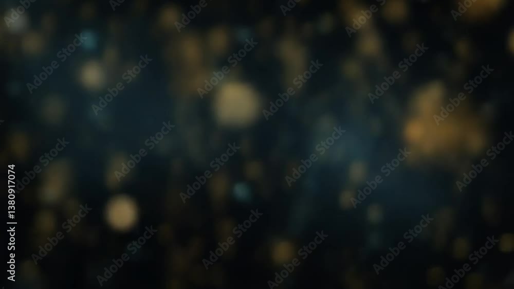 Poster bokeh abstract light background creates a magical atmosphere generative ai