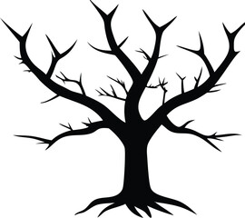 Tree, Tree Silhouette, Bare, Bare Silhouette, Eps designs 