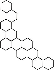 Honeycomb Outline Icon Design 