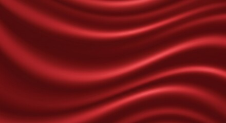 Obraz premium Crimson Currents AI Generated