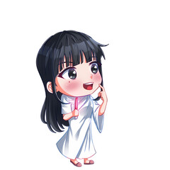 girl with lightstick