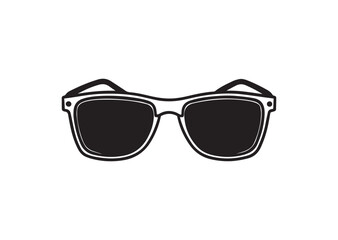 Fototapeta premium Sunglasses silhouette vector