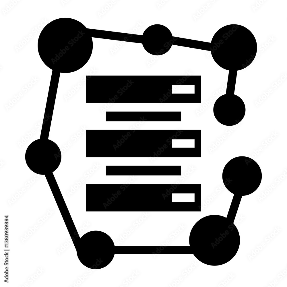 Poster data complexity icon