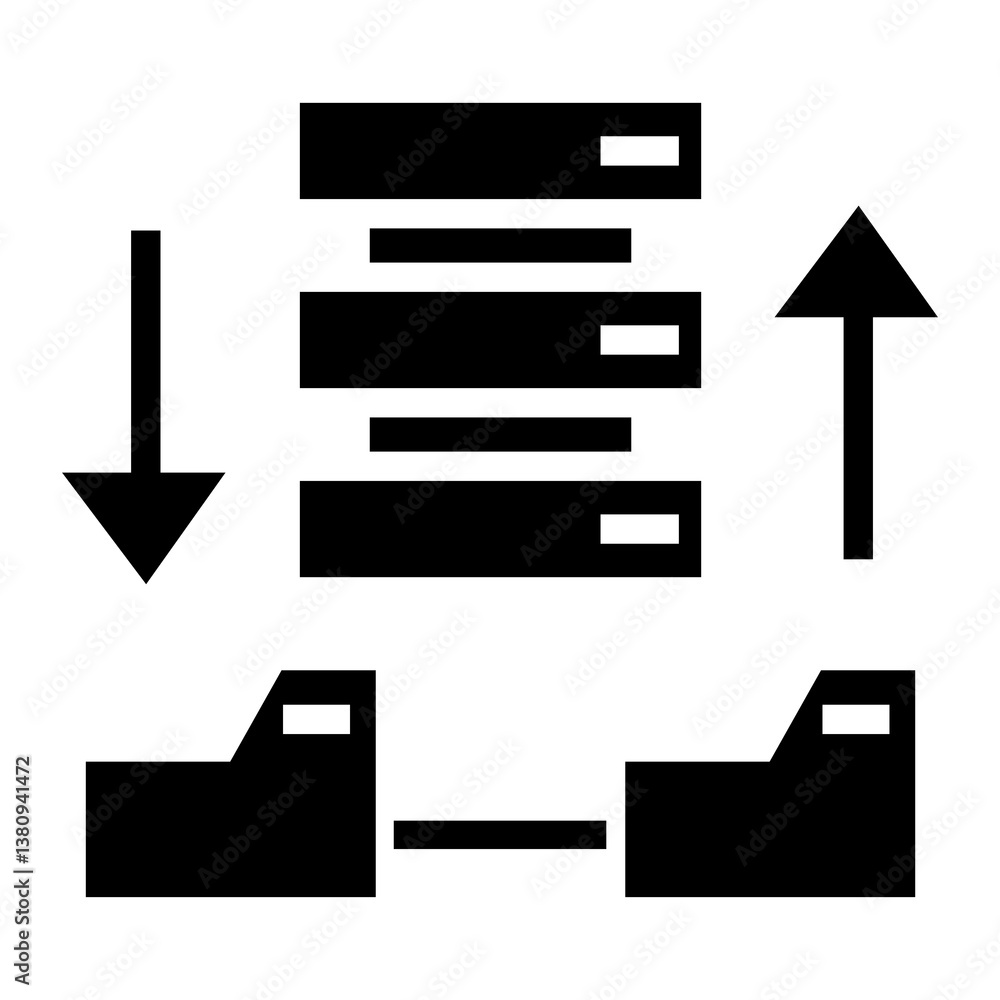 Poster data backup icon