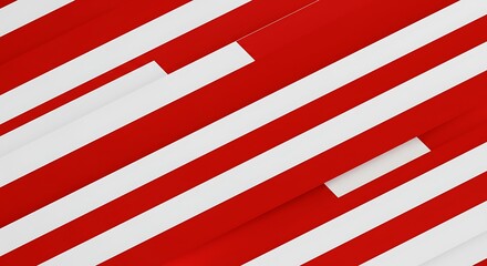 Obraz premium Crimson & White Ascent AI Generated