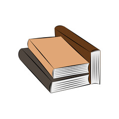 stack of books
