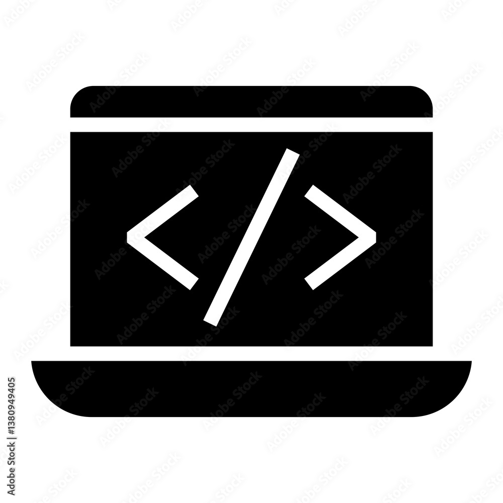 Aufkleber programming icon