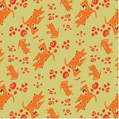 Background Batik Vector Pattern Design