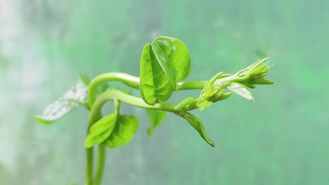 Apical meristem at the tip of the plant, the cells will divide quickly so that they function as shoots that play a role in elongating the stem and new branches in the plant.