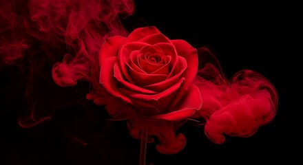 Crimson Veil AI Generated