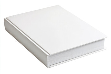 Fototapeta premium A plain white notebook
