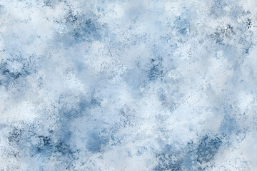 Fototapeta premium Abstract texture painting using shades of blue and white