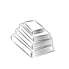 stack of books illustration