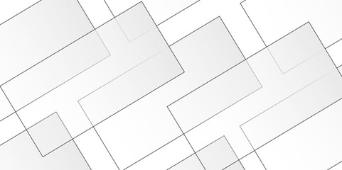 Elegant and Futuristic Abstract White and Gray Background with a Softly Layered Geometric Grid, Subtle Lighting Effects, and a Modern Minimalist Aesthetic for Business and Branding