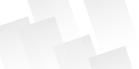 Obraz premium Minimalist and High-Resolution Abstract White and Gray Digital Background with a Smooth Geometric Pattern of Softly Illuminated Squares, Designed for Elegant Branding and Presentations