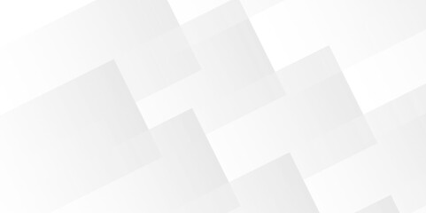 Sophisticated and High-Tech Abstract Background in White and Gray Tones, Showcasing a Seamless Geometric Square Pattern with Soft Shadows and a Contemporary Digital Aesthetic