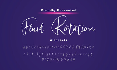 Hand drawn typeface. Handwritten script alphabet isolated on white background. Handmade alphabet for your design's logo, posters, invitations, cards, etc.