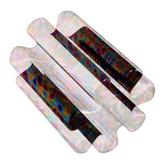 Abstract Glass Sculpture