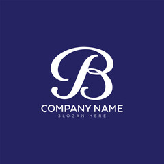 Letter B simple Logo vector Template. Luxury letter B design © sojibadnan354
