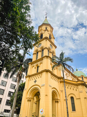 Obraz premium Beautifull church in the center of Sao Paulo, Brazil.
