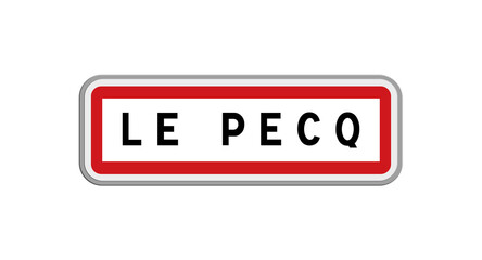 Panneau du Pecq, Yvelines, Île-de-France