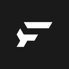 letter F logo