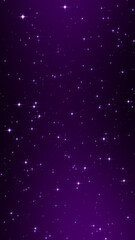 shiny stars glittering and glowing and particles, abstract gradient purple pink new year and christmas, social media background