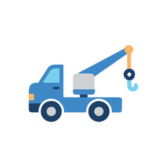  Crane Truck Icon for Mobile Lifting