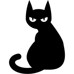 cat silhouette icon