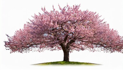 Obraz premium photo of cherry tree isolated