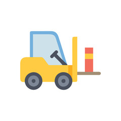  Heavy-Duty Forklift Truck Design Icon