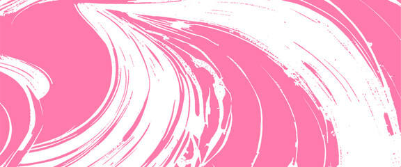 Vector natural pink marble shapes painting overlay background 