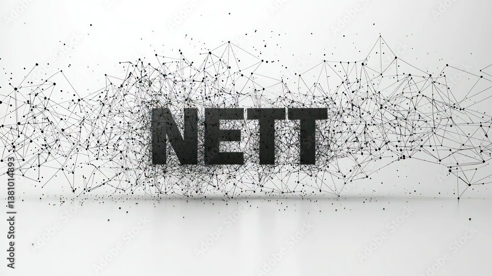 Poster nett: digital network visualization