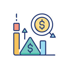  Advanced Investment Risk Icon Design