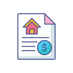  Mortgage Application Icon for Approval Process