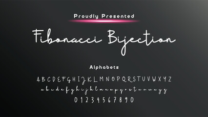 Hand drawn calligraphic vector monoline font. Distress signature letters. Modern script calligraphy type. ABC typography latin signature alphabet.